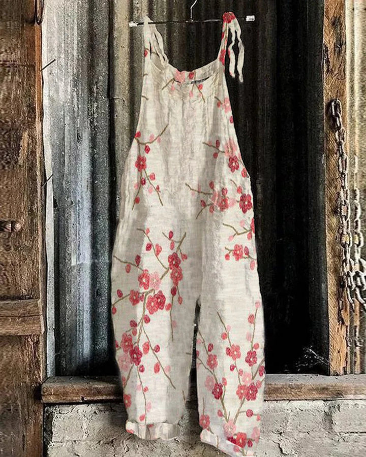 Muse & Valeur | Floral Jumpsuit for Women in Comfortable Fit