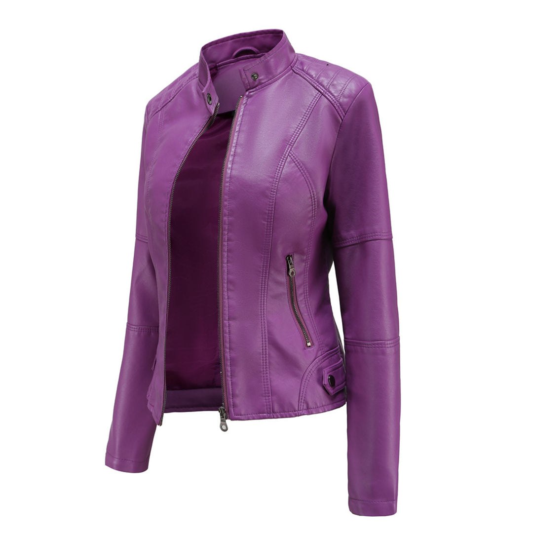 Muse and Valeur | Women's Slim-fit Biker Jacket