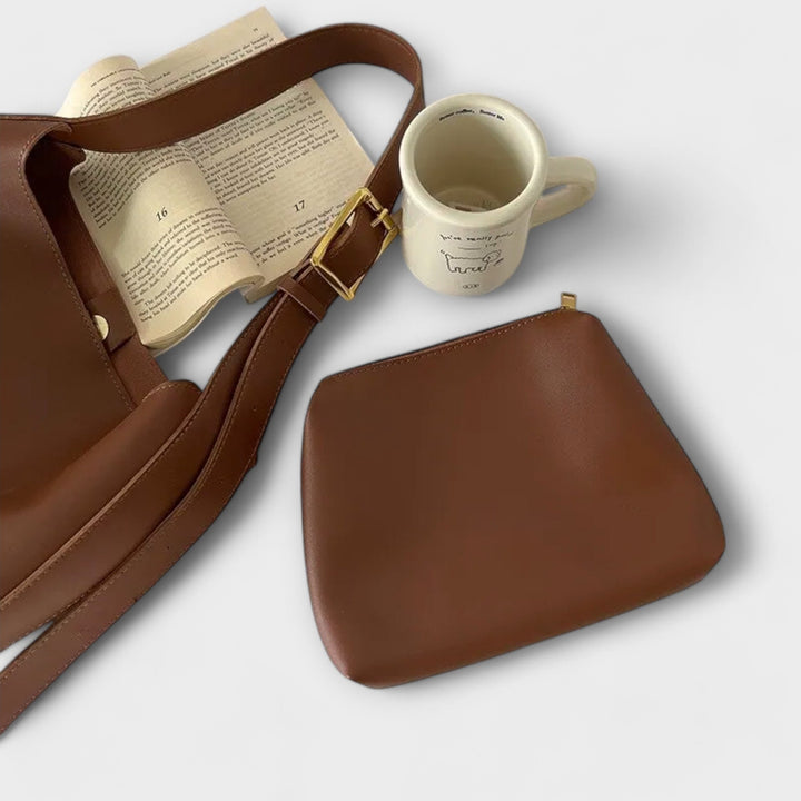 Muse and Valeur | Leather Shoulder Bag