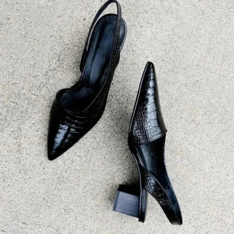 Muse & Valeur | High Heels for Women in Closed Toe Slingback Style