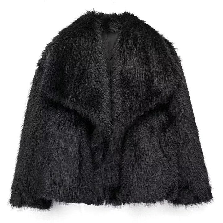 Muse and Valeur | Women’s Relaxed Fit Faux Fur Jacket