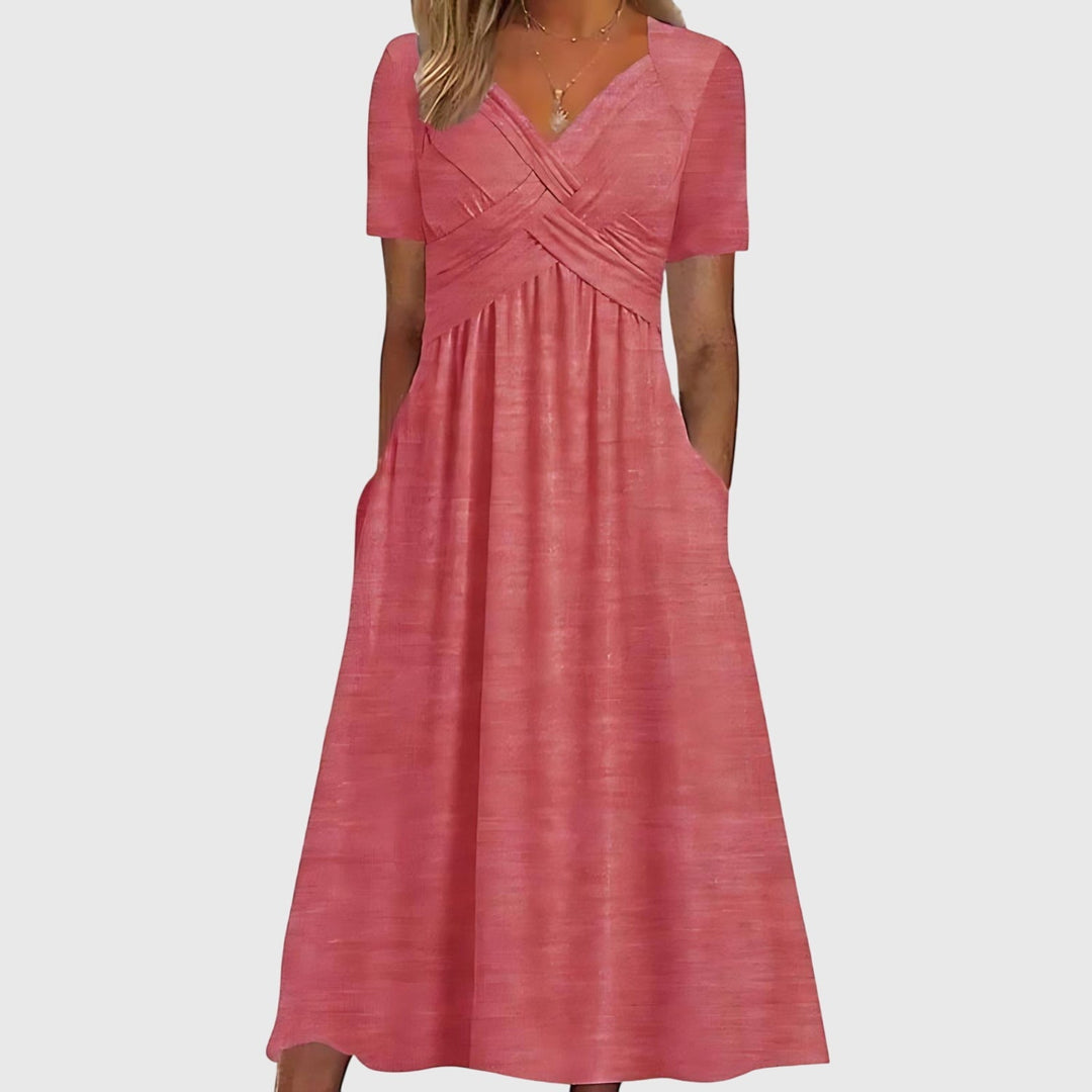 Muse and Valeur | Midi Dress, Tummy Control