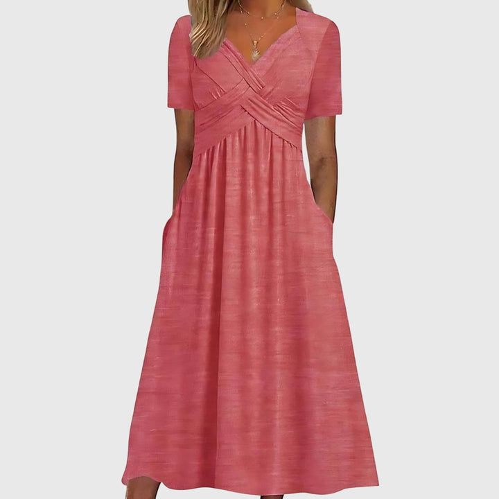Muse and Valeur | Midi Dress, Tummy Control
