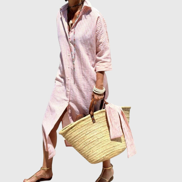 Muse and Valeur | Classic Striped Dress