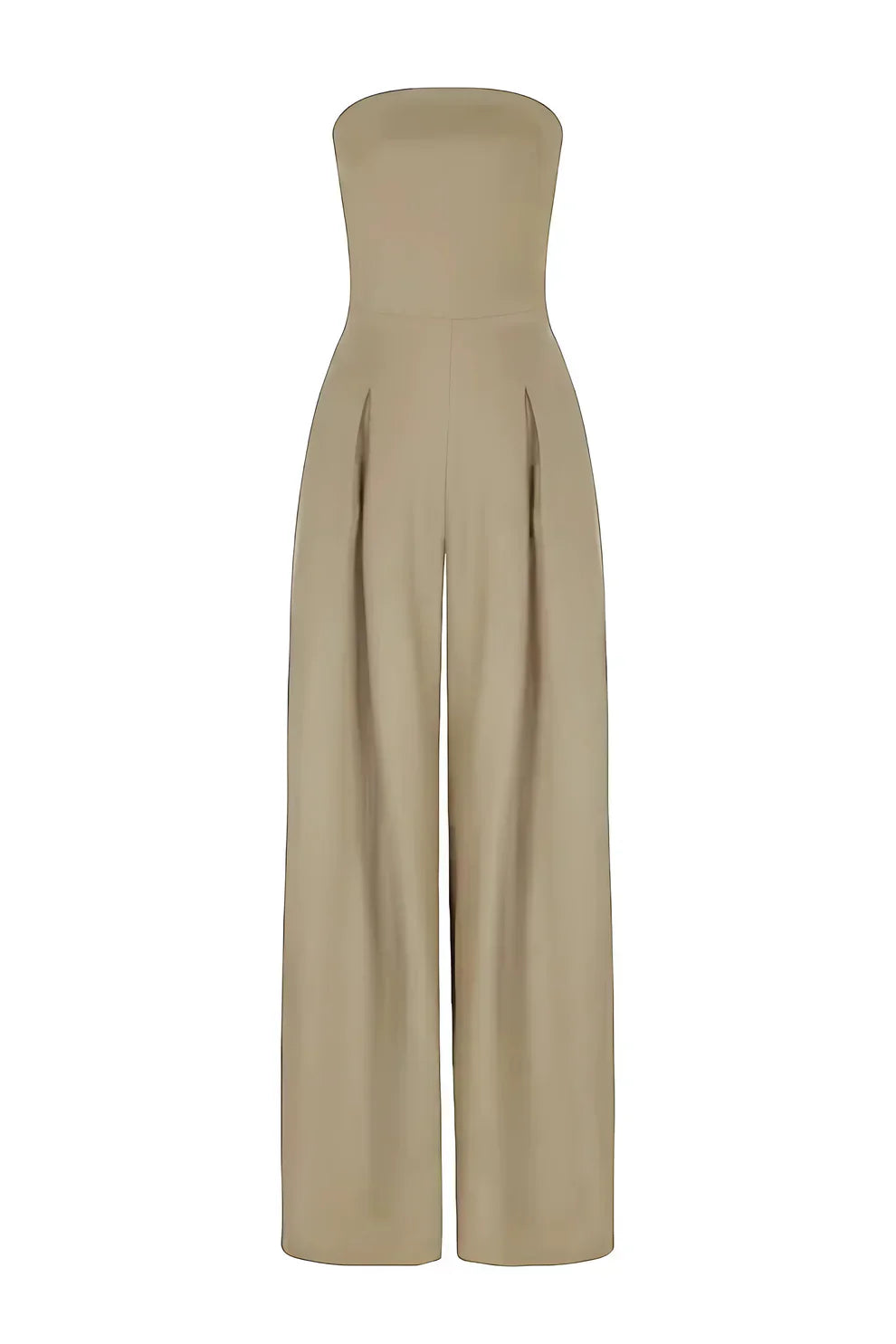 Muse & Valeur | Strapless Jumpsuit for Women in Black