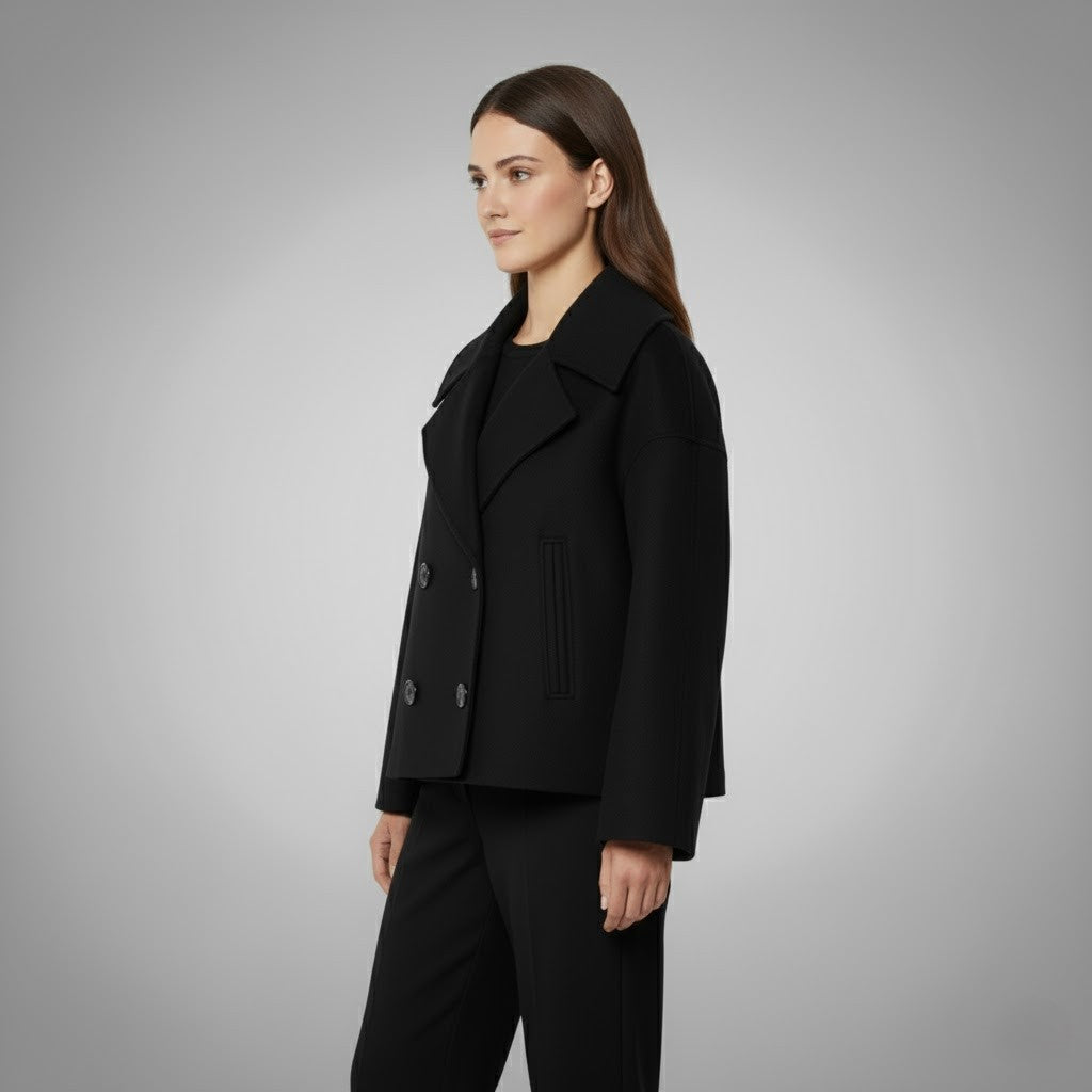 Muse and Valeur | Double Button Short Jacket