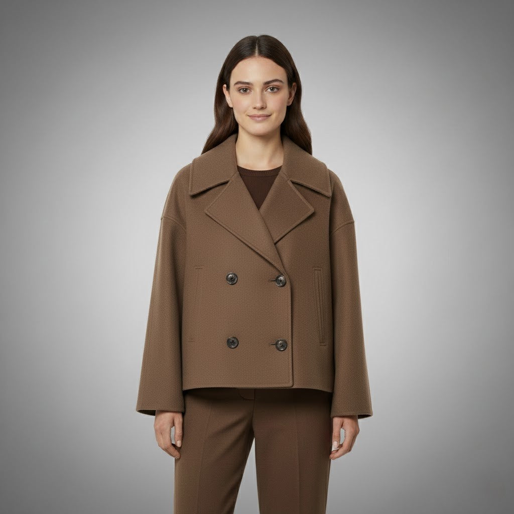 Muse and Valeur | Double Button Short Jacket