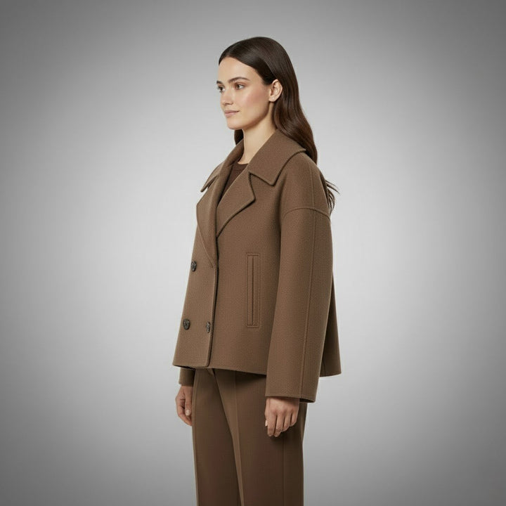 Muse and Valeur | Double Button Short Jacket