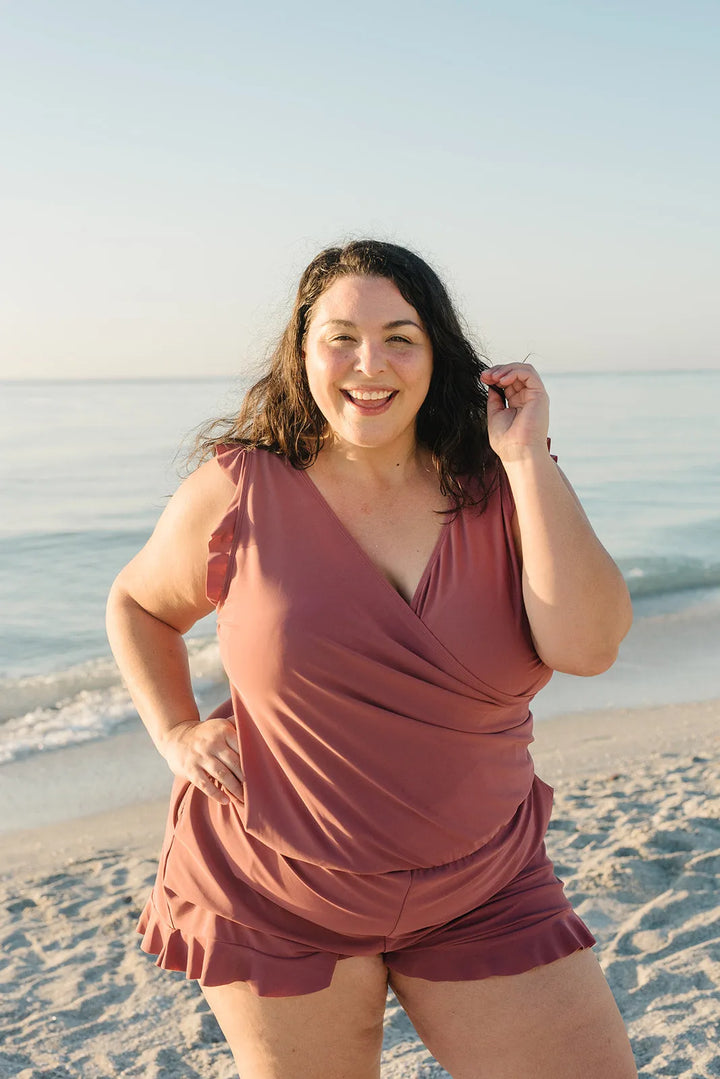 Muse & Valeur | Tummy Coverage Swimsuit for Women