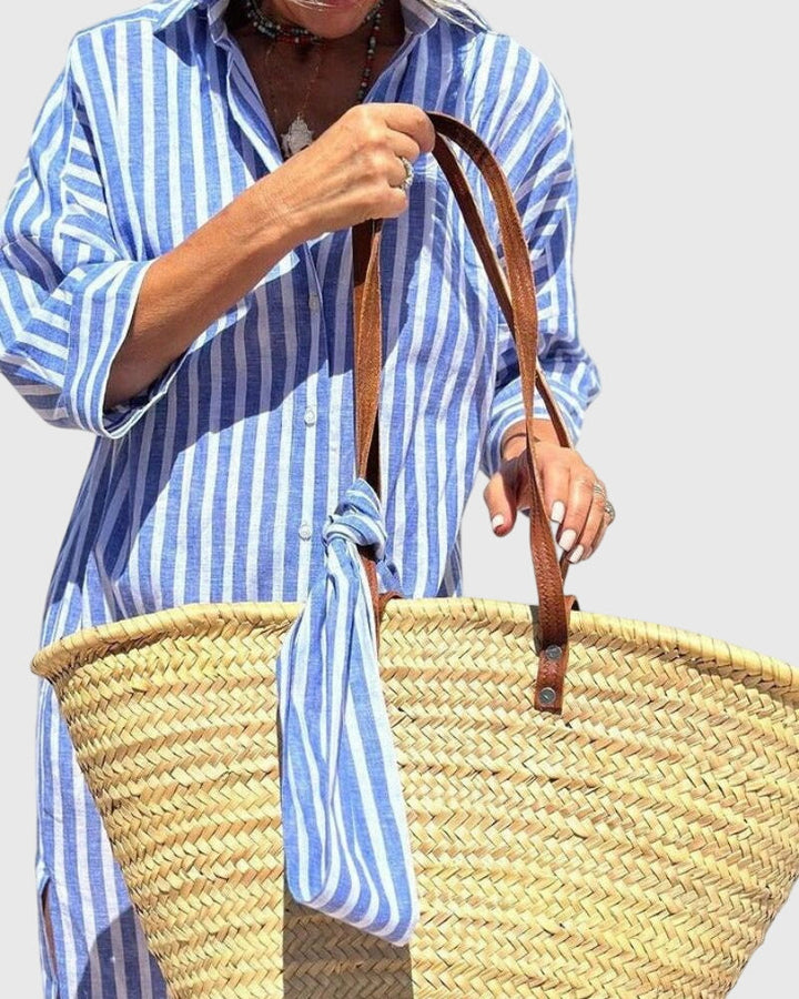 Muse and Valeur | Classic Striped Dress