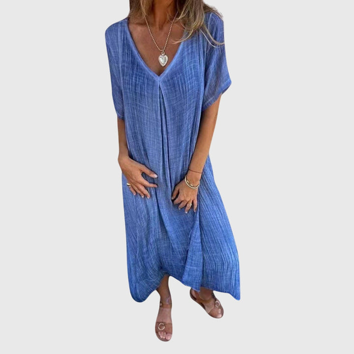 Muse and Valeur | Lightweight V-Neck Dress