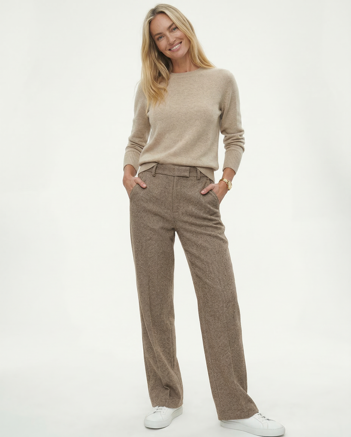 Muse & Valeur | Classic Wool Trousers for Women