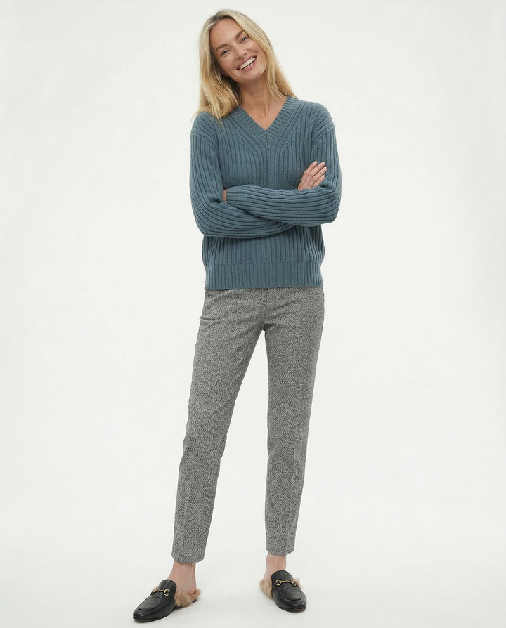 Muse & Valeur | Classic Wool Trousers for Women