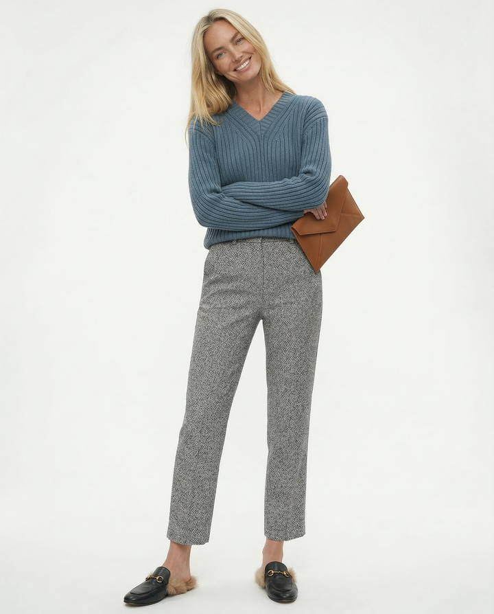 Muse & Valeur | Classic Wool Trousers for Women