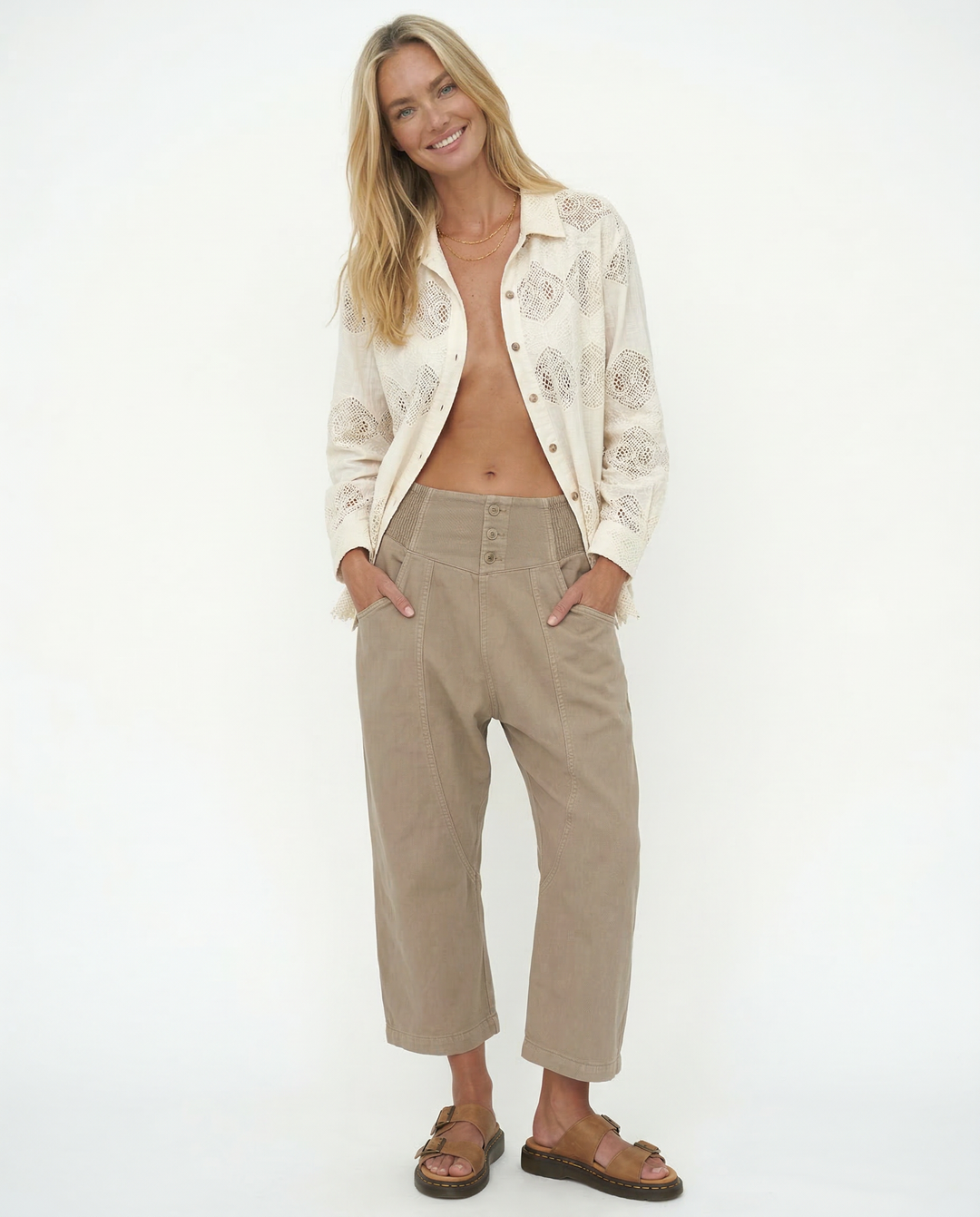 Muse & Valeur | Wide Leg Pant for Women in Soft Fabric, Casual Style, Black