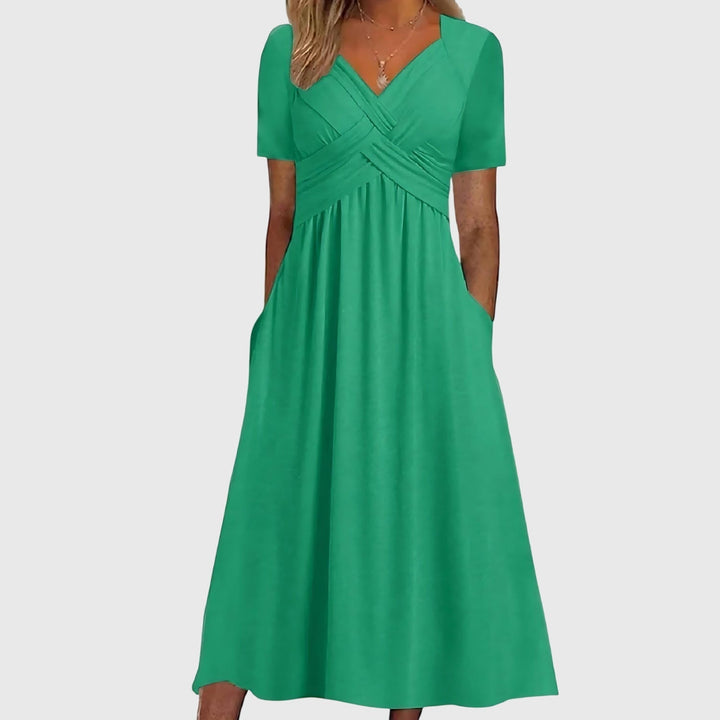 Muse and Valeur | Midi Dress, Tummy Control