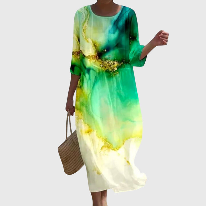 Muse and Valeur | Floral Maxi Dress