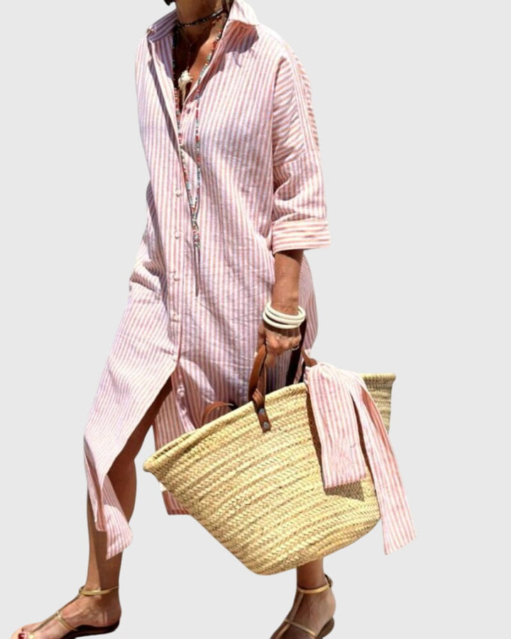 Muse and Valeur | Classic Striped Dress