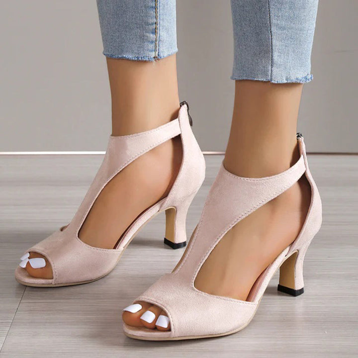 Muse & Valeur | Summer Heels for Women in Cut-Out Open Toe Style