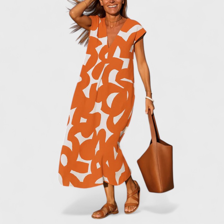 Muse and Valeur | V-Neck Dress