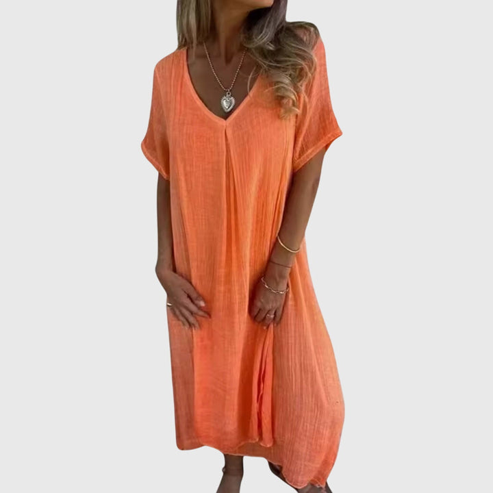 Muse and Valeur | Lightweight V-Neck Dress