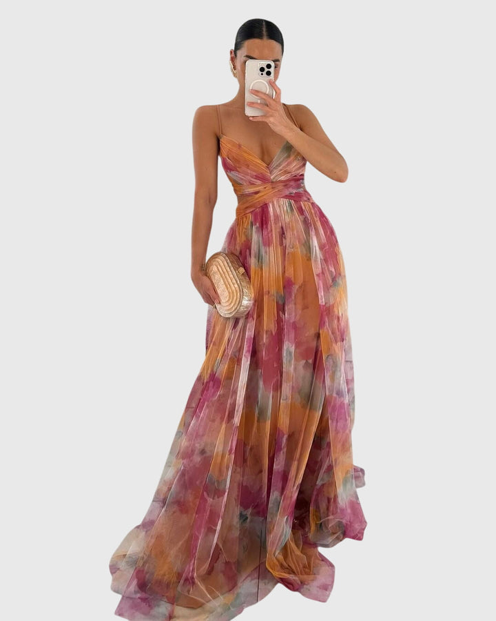 Muse and Valeur | Floral Maxi Dress
