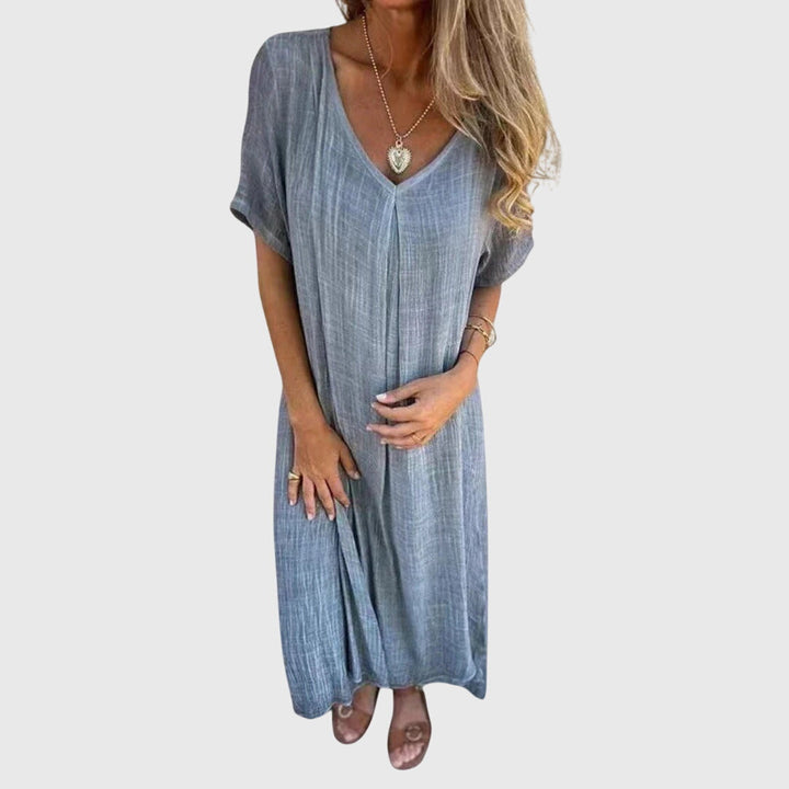 Muse and Valeur | Lightweight V-Neck Dress