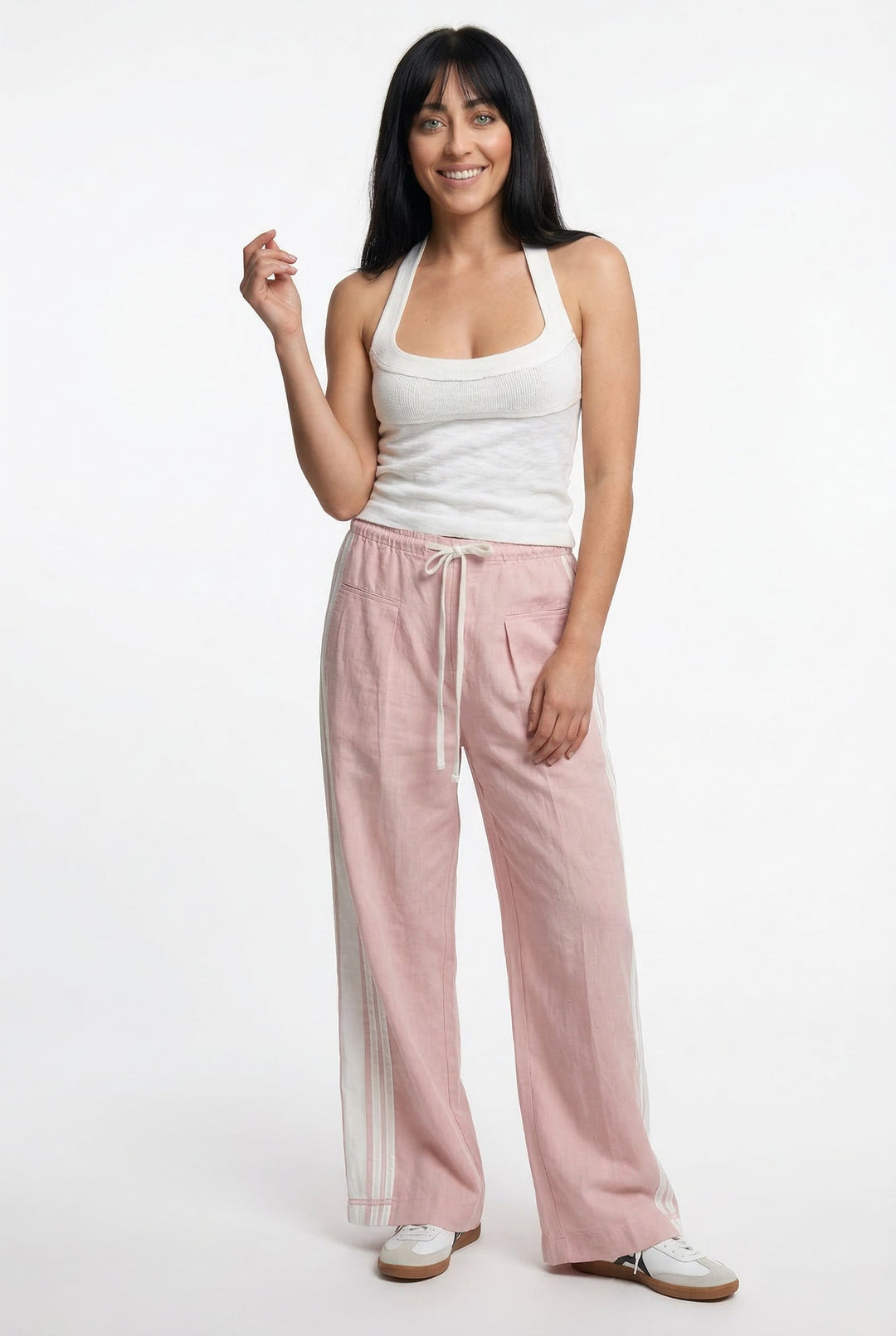 Muse & Valeur | Active Joggers for Women in Soft Fabric, Slim Fit, Black
