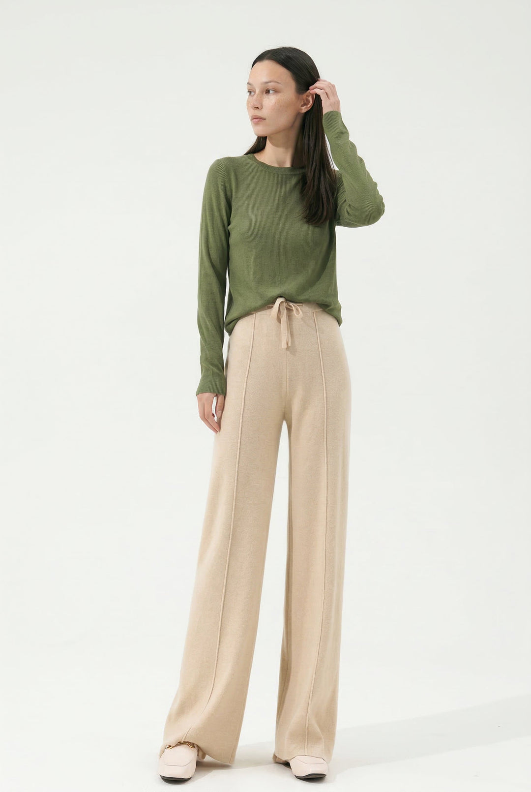 Muse & Valeur | Classic Wool Trousers for Women
