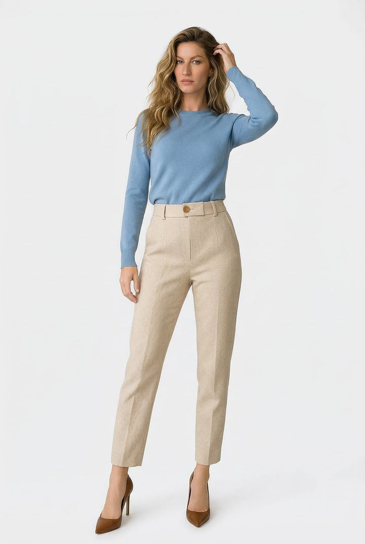 Muse & Valeur | Tailored Wool Pants for Women in Classic Black