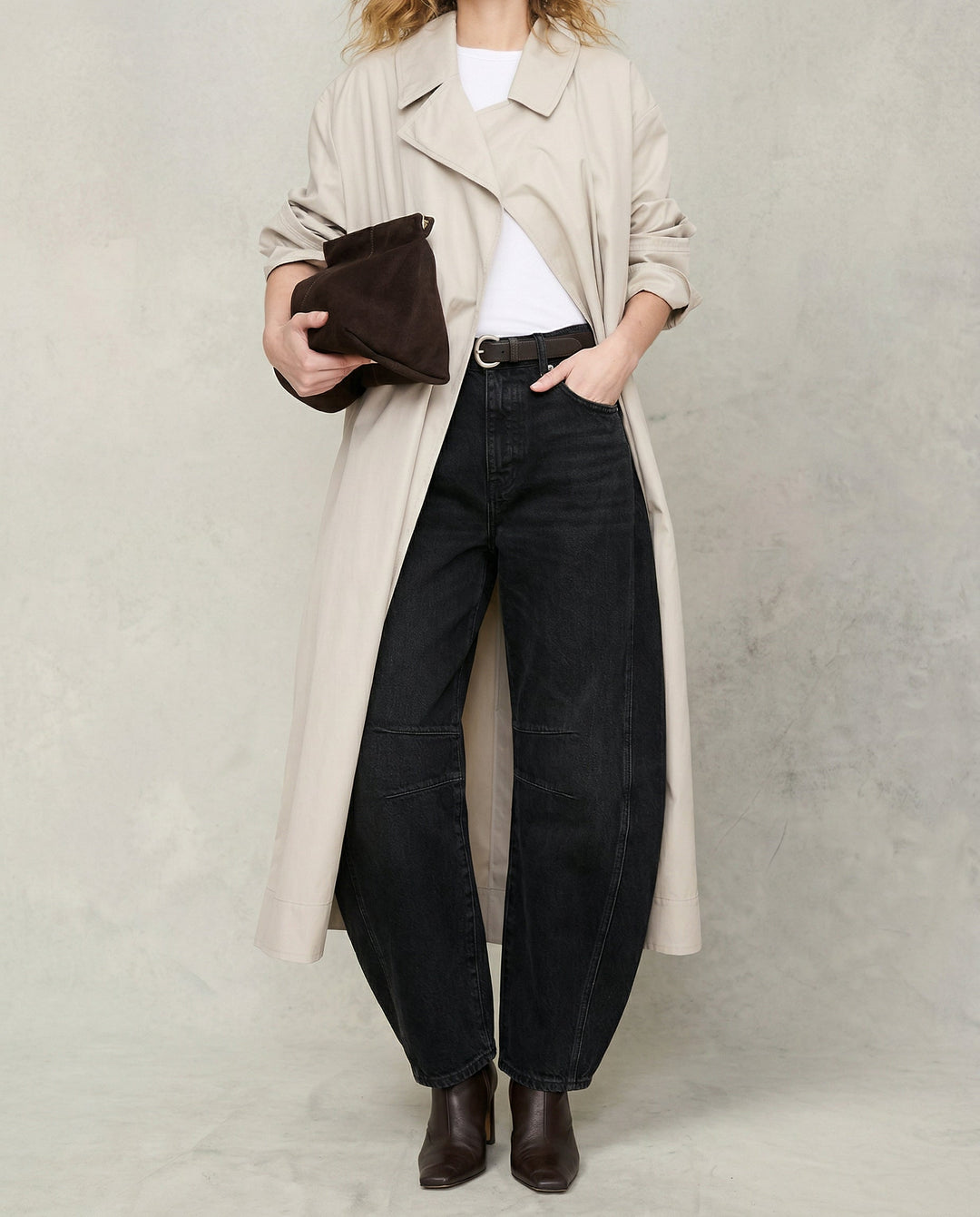 Muse & Valeur | Barrel-Leg Denim Jeans for Women