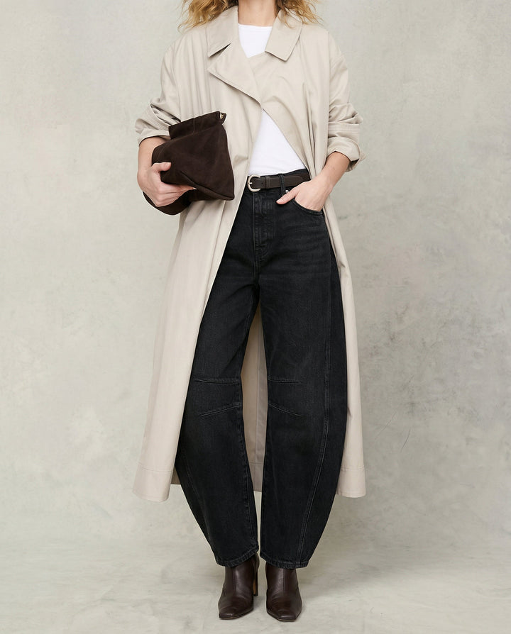 Muse & Valeur | Barrel-Leg Denim Jeans for Women