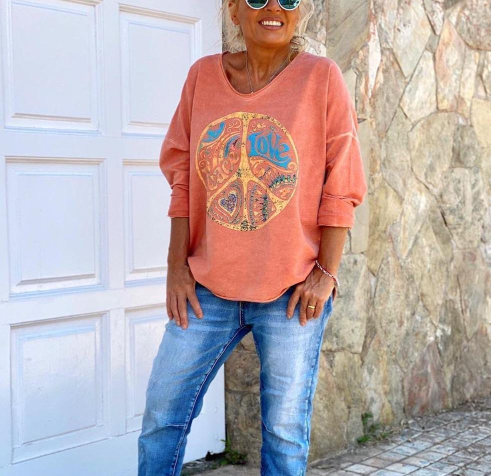 Muse and Valeur | Sweatshirt - Orange