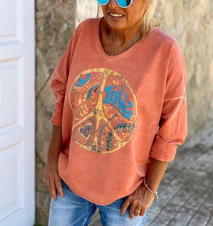 Muse and Valeur | Sweatshirt - Orange