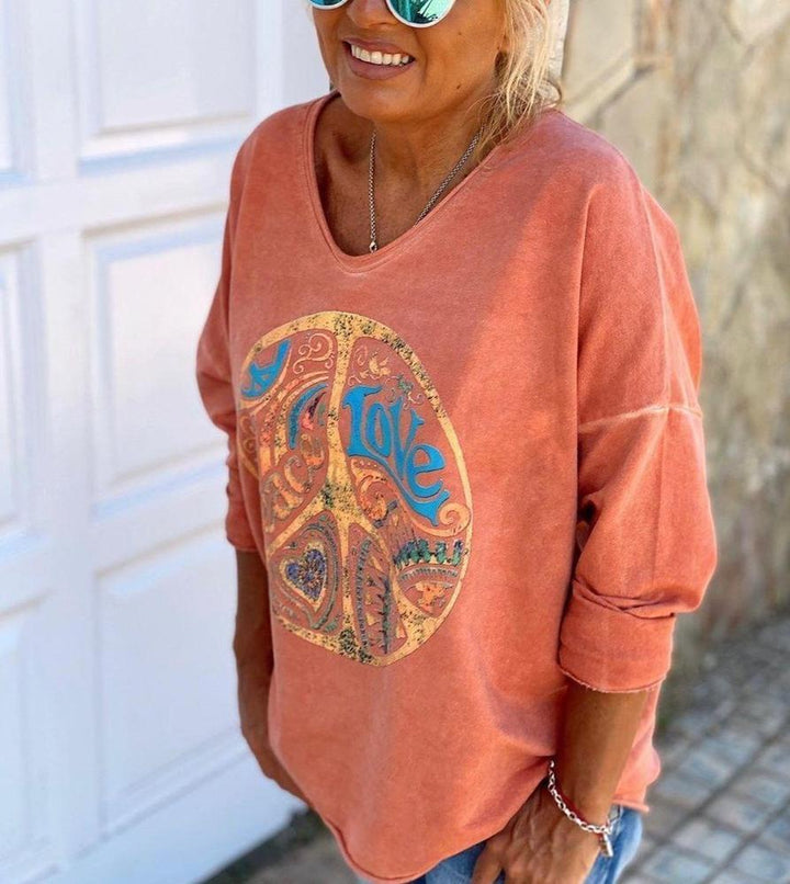 Muse and Valeur | Sweatshirt - Orange