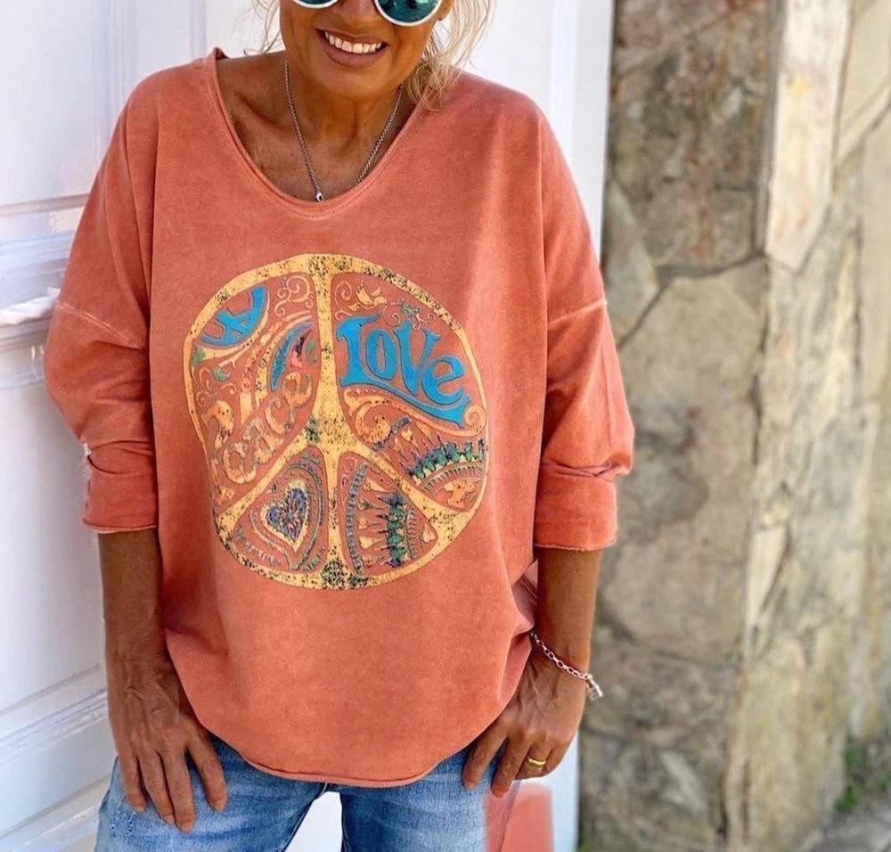 Muse and Valeur | Sweatshirt - Orange