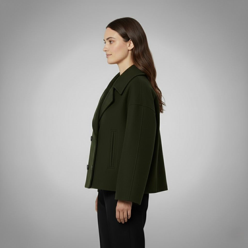 Muse and Valeur | Double Button Short Jacket