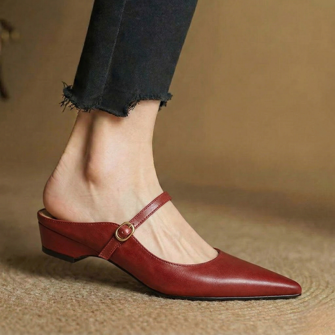 Muse & Valeur | Genuine Leather Mules for Women