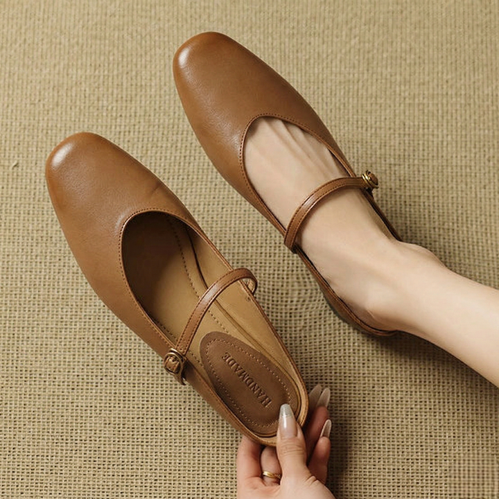 Muse & Valeur | Genuine Leather Mules for Women