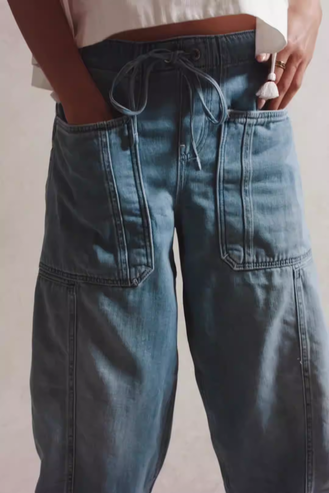 Muse & Valeur | Weekend Jean for Women in Denim, Slim Fit, Blue