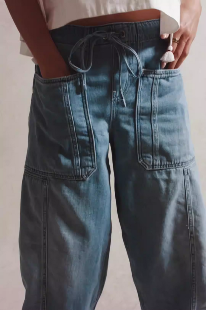 Muse & Valeur | Weekend Jean for Women in Denim, Slim Fit, Blue