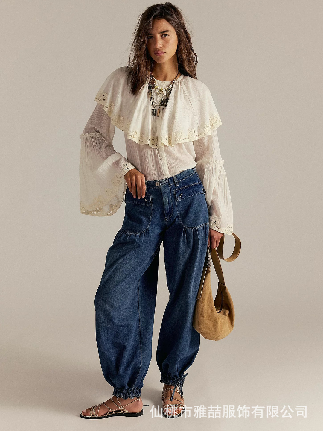 Muse & Valeur | Wide-Leg Denim for Women in Blue