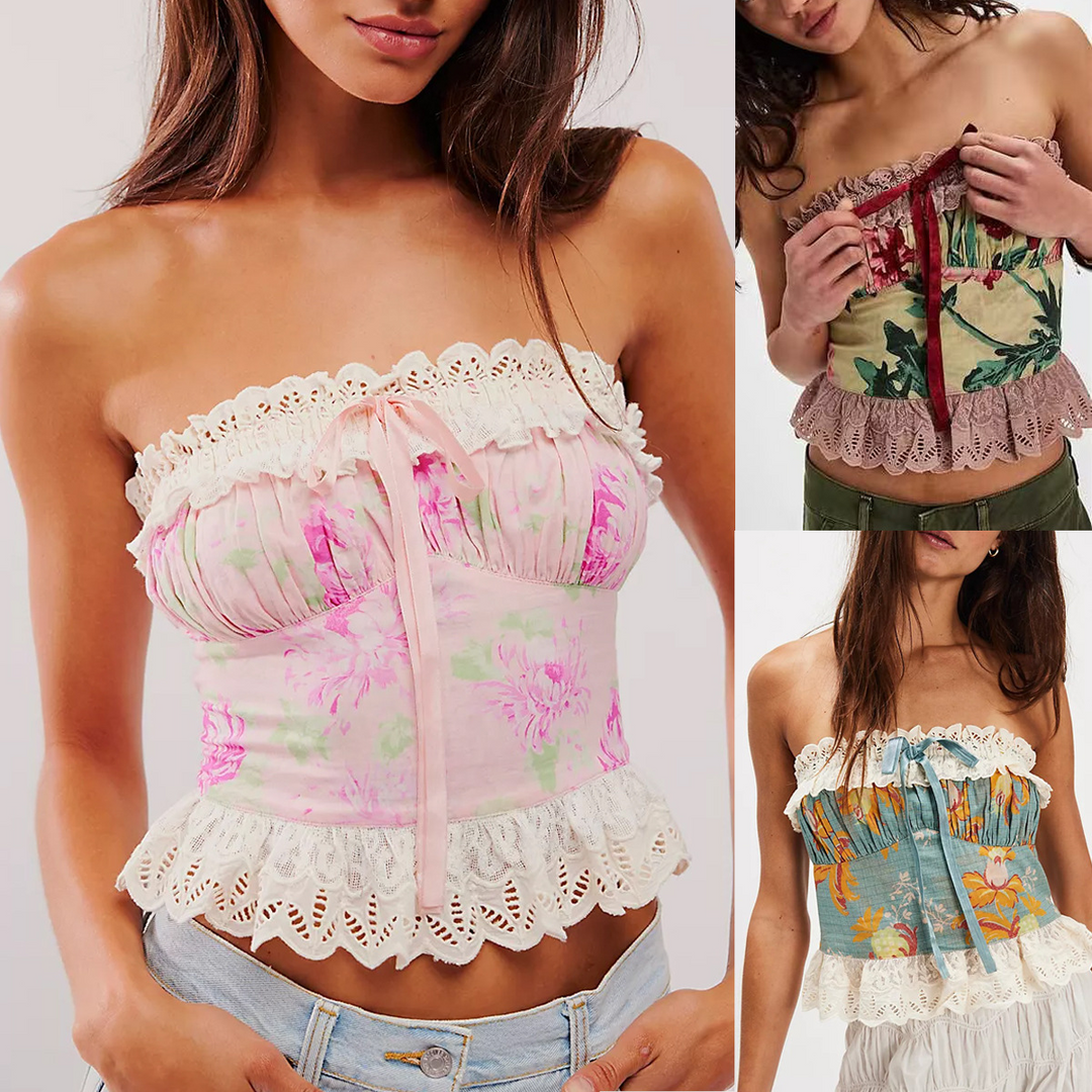 Muse and Valeur | Lace Corset Top