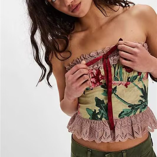 Muse and Valeur | Lace Corset Top