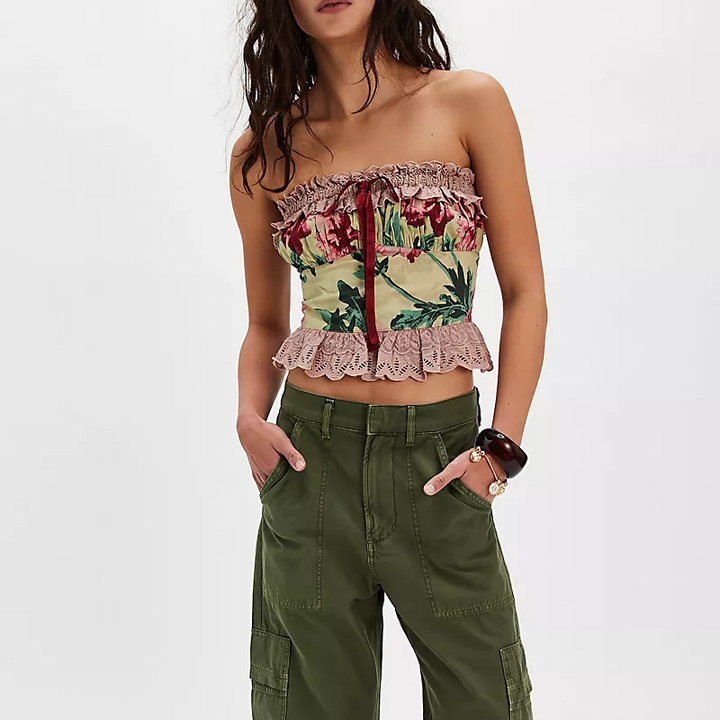 Muse and Valeur | Lace Corset Top