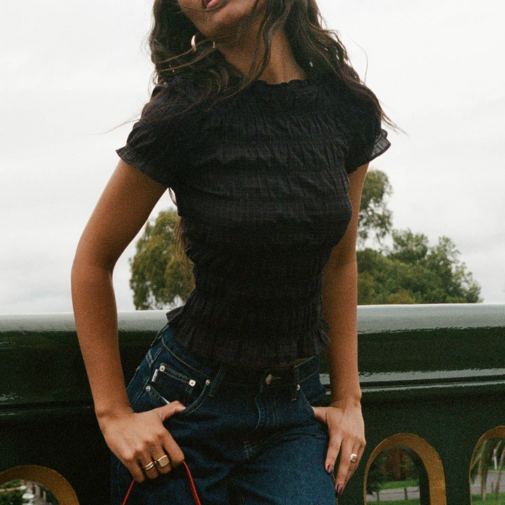 Muse and Valeur | Ruffle Top