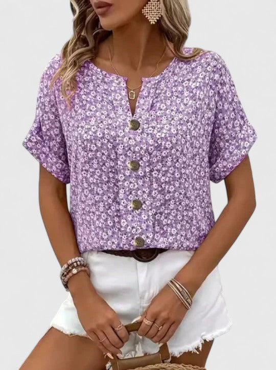 Muse and Valeur | Floral Summer Top