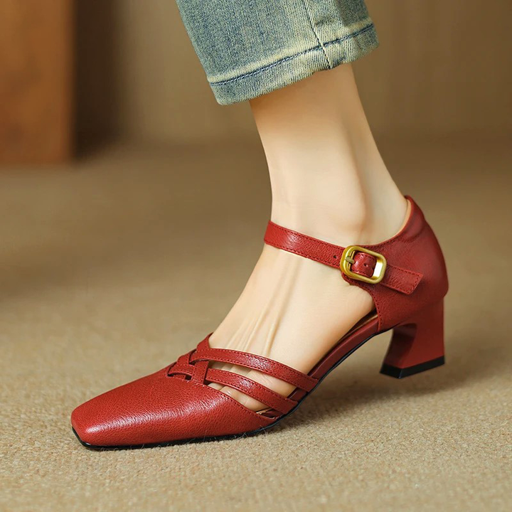 Muse & Valeur | Genuine Leather Heels for Women