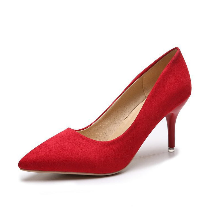 Muse & Valeur | Closed Toe Heels for Women in Black, Classic Style