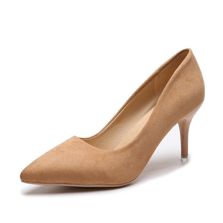 Muse & Valeur | Closed Toe Heels for Women in Black, Classic Style